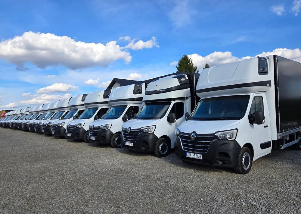 Renault Master IV 10 PALET zaw.poduszki 2021r EURO 6 - 커튼 사이드 밴 : 사진 2 Renault Master IV 10 PALET zaw.poduszki 2021r EURO 6 - 커튼 사이드 밴 : 사진 2
