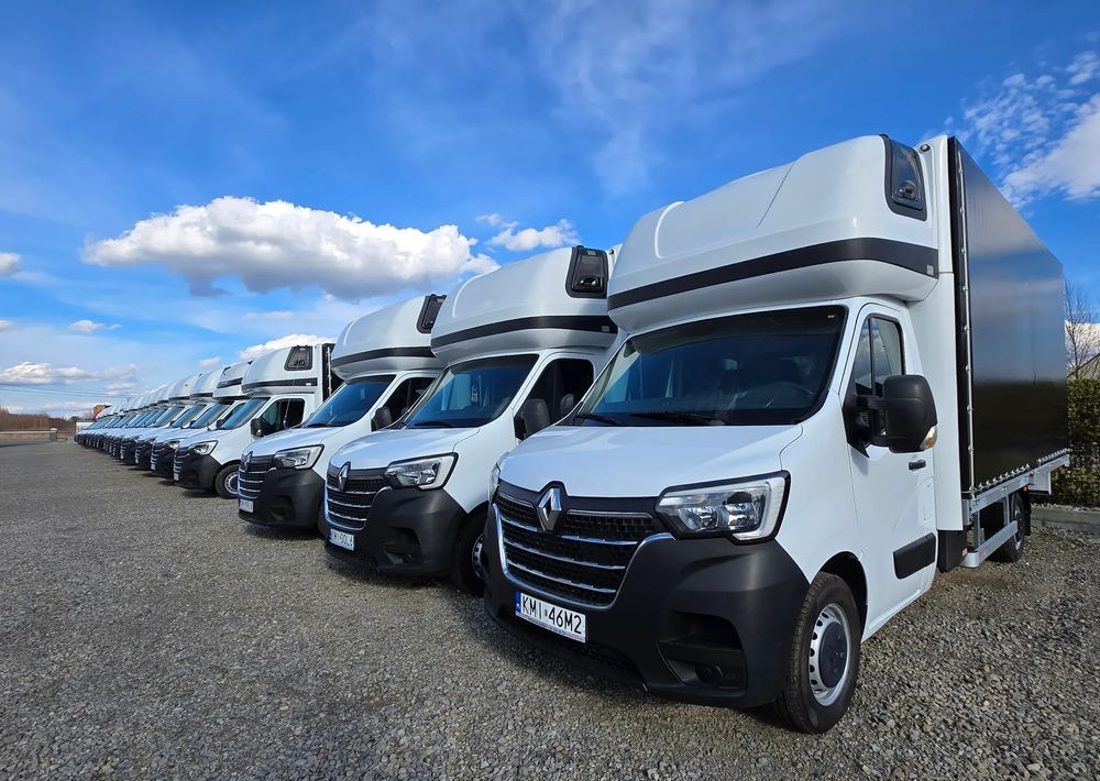 Renault Master IV 10 PALET zaw.poduszki 2021r EURO 6 - 커튼 사이드 밴 : 사진 3 Renault Master IV 10 PALET zaw.poduszki 2021r EURO 6 - 커튼 사이드 밴 : 사진 3