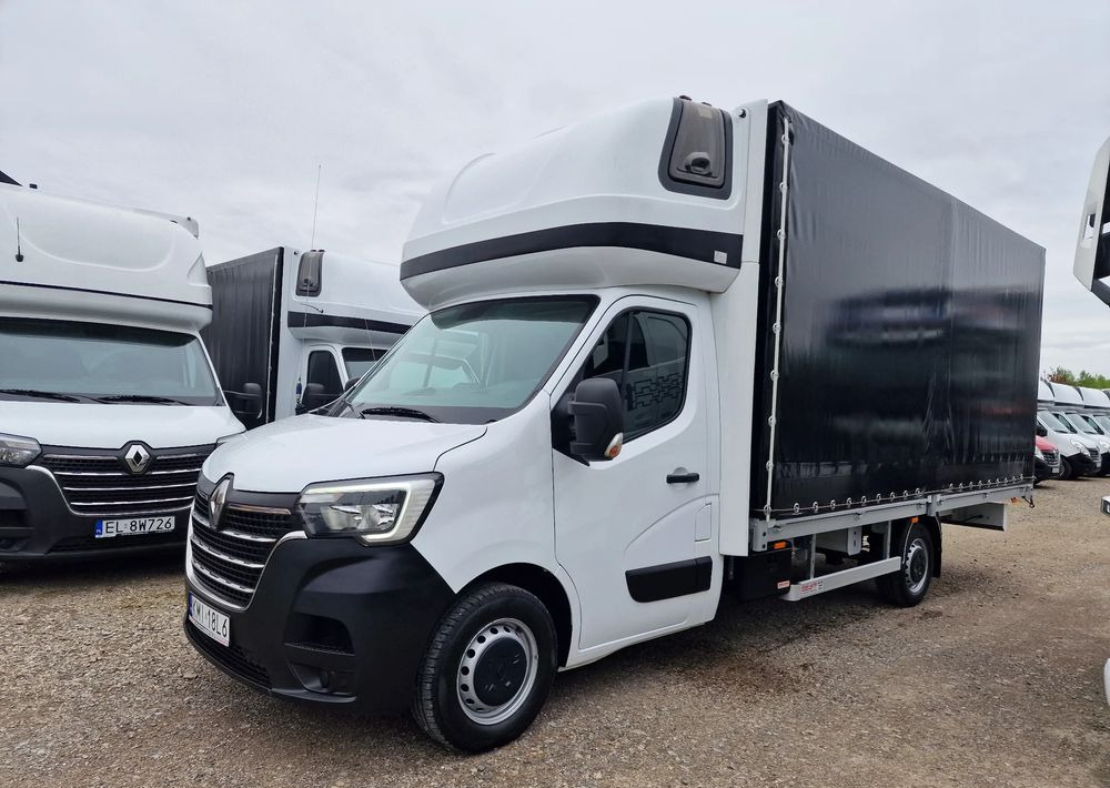 Renault Renault Master IV 10PALET Kabina MAXI-XXL 2021r - 커튼 사이드 밴 : 사진 1 Renault Renault Master IV 10PALET Kabina MAXI-XXL 2021r - 커튼 사이드 밴 : 사진 1