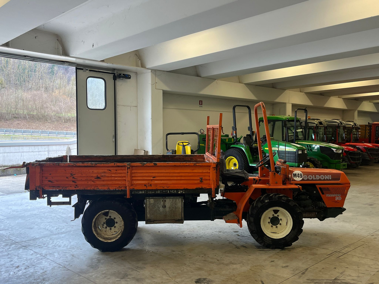 MOTOAGRICOLA GOLDONI TRANSACAR 50 - 장궤형 트랙터 : 사진 4 MOTOAGRICOLA GOLDONI TRANSACAR 50 - 장궤형 트랙터 : 사진 4