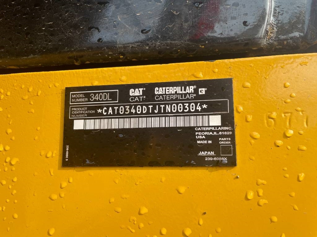 CAT 340 D L - 크롤러 굴삭기 : 사진 3 CAT 340 D L - 크롤러 굴삭기 : 사진 3