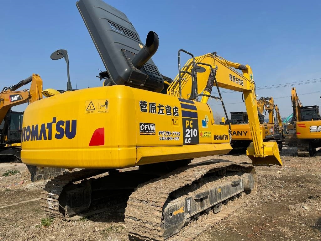 Komatsu PC 210 - 크롤러 굴삭기 : 사진 5 Komatsu PC 210 - 크롤러 굴삭기 : 사진 5