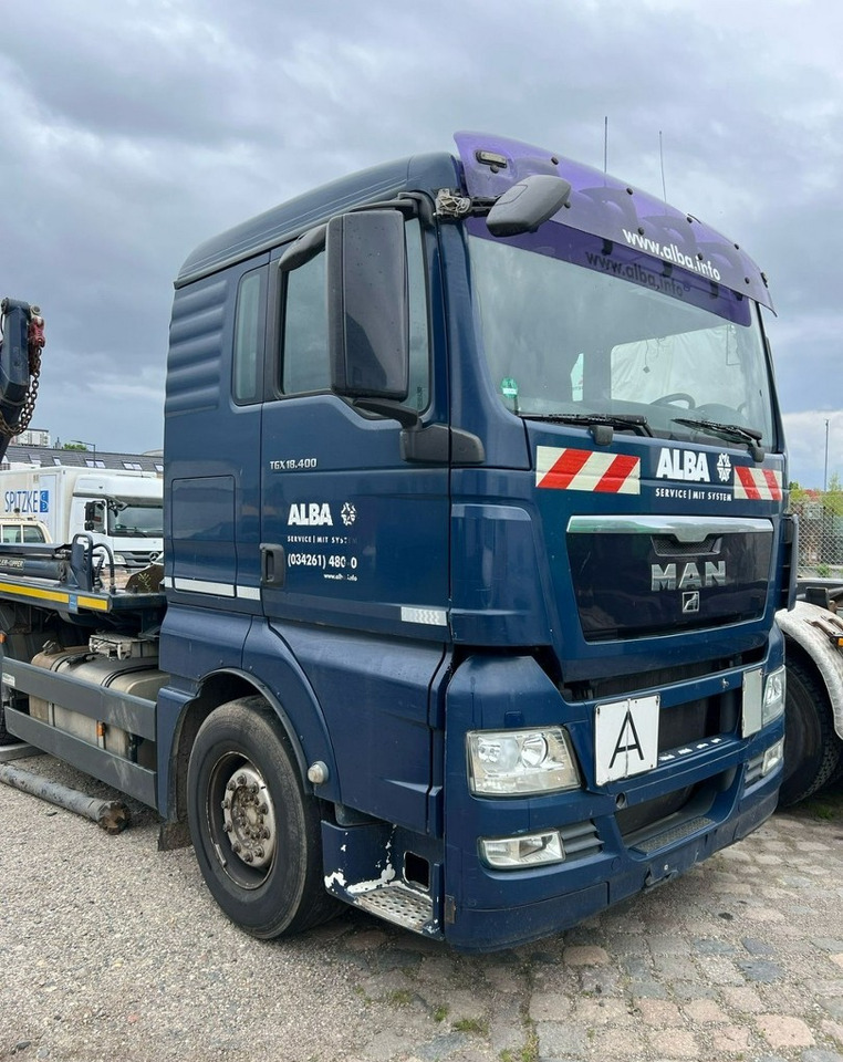 MAN Inny MAN Man TGX 18.400 Bramowiec hakowiec Meiler Model 2012 - 스킵 로더 트럭 : 사진 2 MAN Inny MAN Man TGX 18.400 Bramowiec hakowiec Meiler Model 2012 - 스킵 로더 트럭 : 사진 2