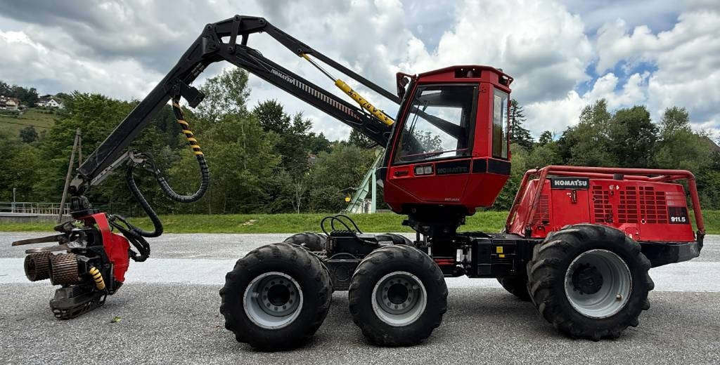 Komatsu 911.5 - 산림용 수확기 : 사진 2 Komatsu 911.5 - 산림용 수확기 : 사진 2