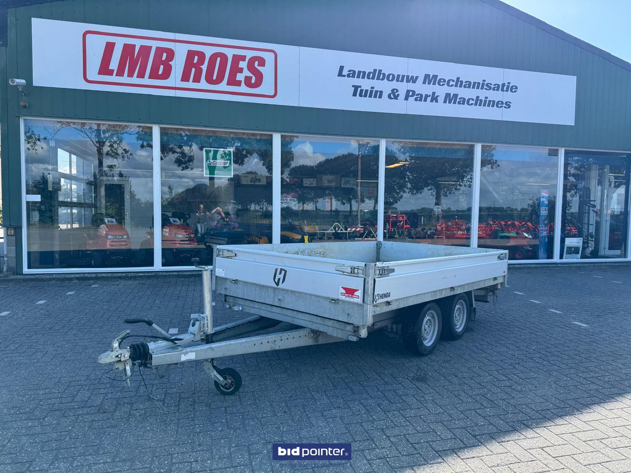 Henra KP27- 3318 3 zijdige kiep aanhangwagen aanhanger - 덤프 트레일러 : 사진 2 Henra KP27- 3318 3 zijdige kiep aanhangwagen aanhanger - 덤프 트레일러 : 사진 2