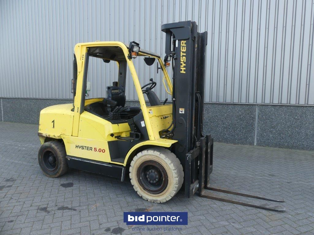 Hyster H5.00x Year 2001 - 디젤 지게차 : 사진 2 Hyster H5.00x Year 2001 - 디젤 지게차 : 사진 2