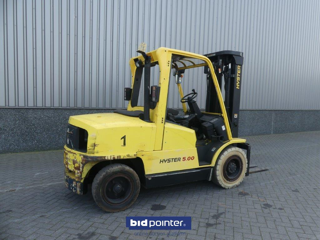 Hyster H5.00x Year 2001 - 디젤 지게차 : 사진 4 Hyster H5.00x Year 2001 - 디젤 지게차 : 사진 4