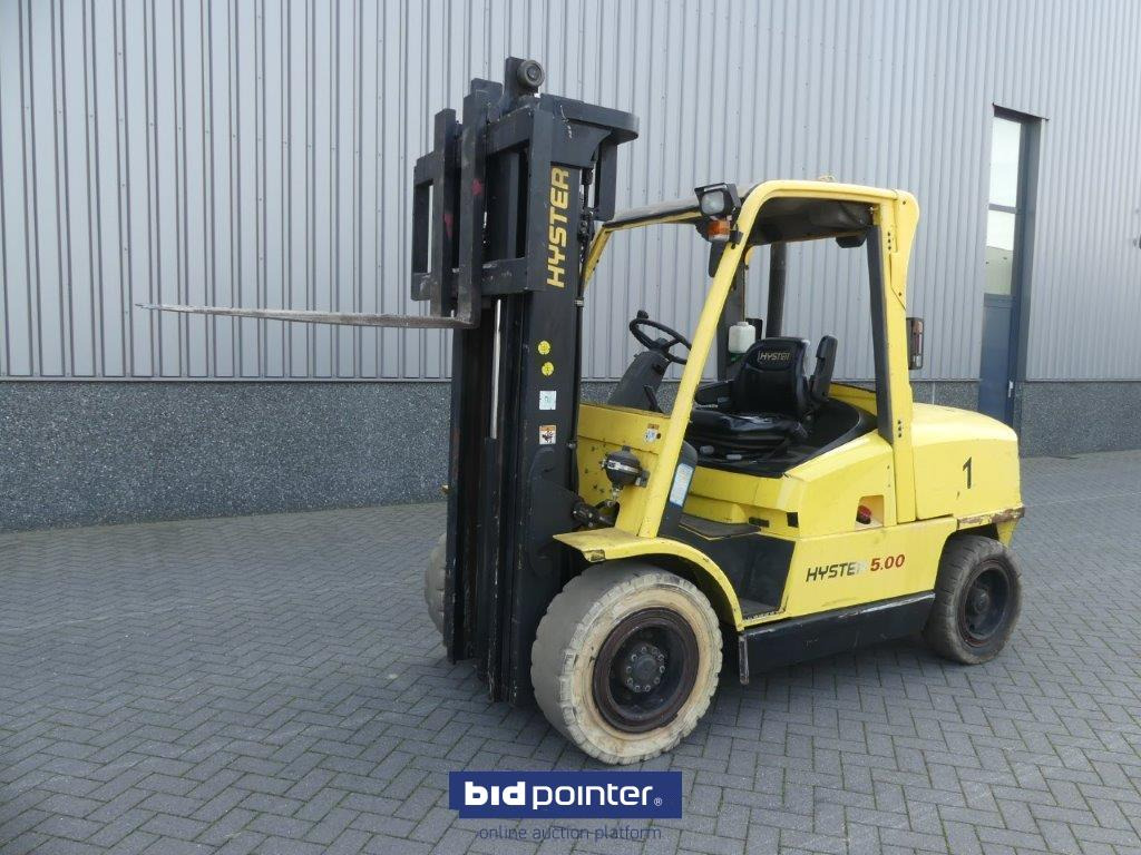 Hyster H5.00x Year 2001 - 디젤 지게차 : 사진 1 Hyster H5.00x Year 2001 - 디젤 지게차 : 사진 1