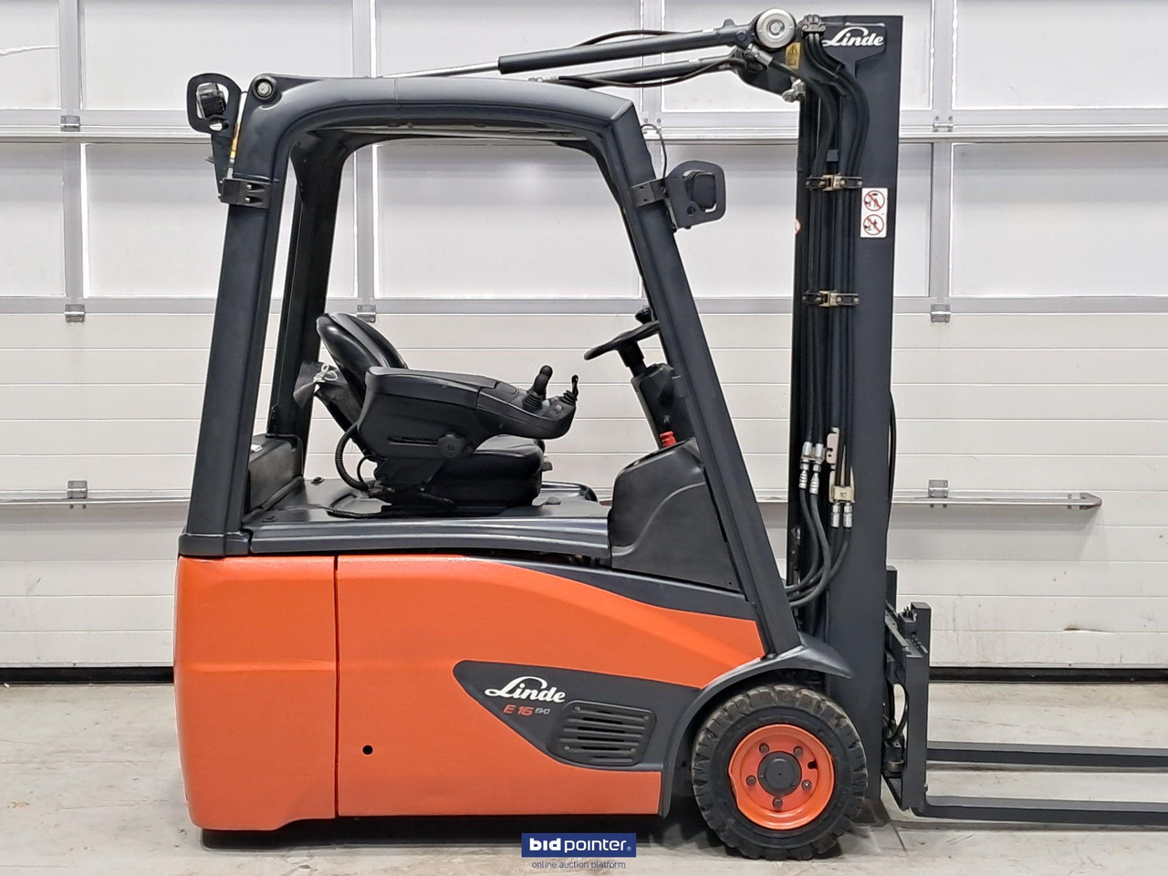 Linde E16-02 elektrische vorkheftruck - 전기 지게차 : 사진 5 Linde E16-02 elektrische vorkheftruck - 전기 지게차 : 사진 5