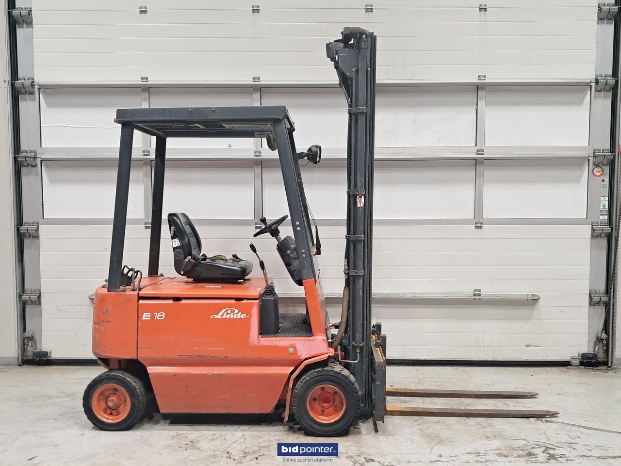 Linde E18P elektrische vorkheftruck - 전기 지게차 : 사진 5 Linde E18P elektrische vorkheftruck - 전기 지게차 : 사진 5