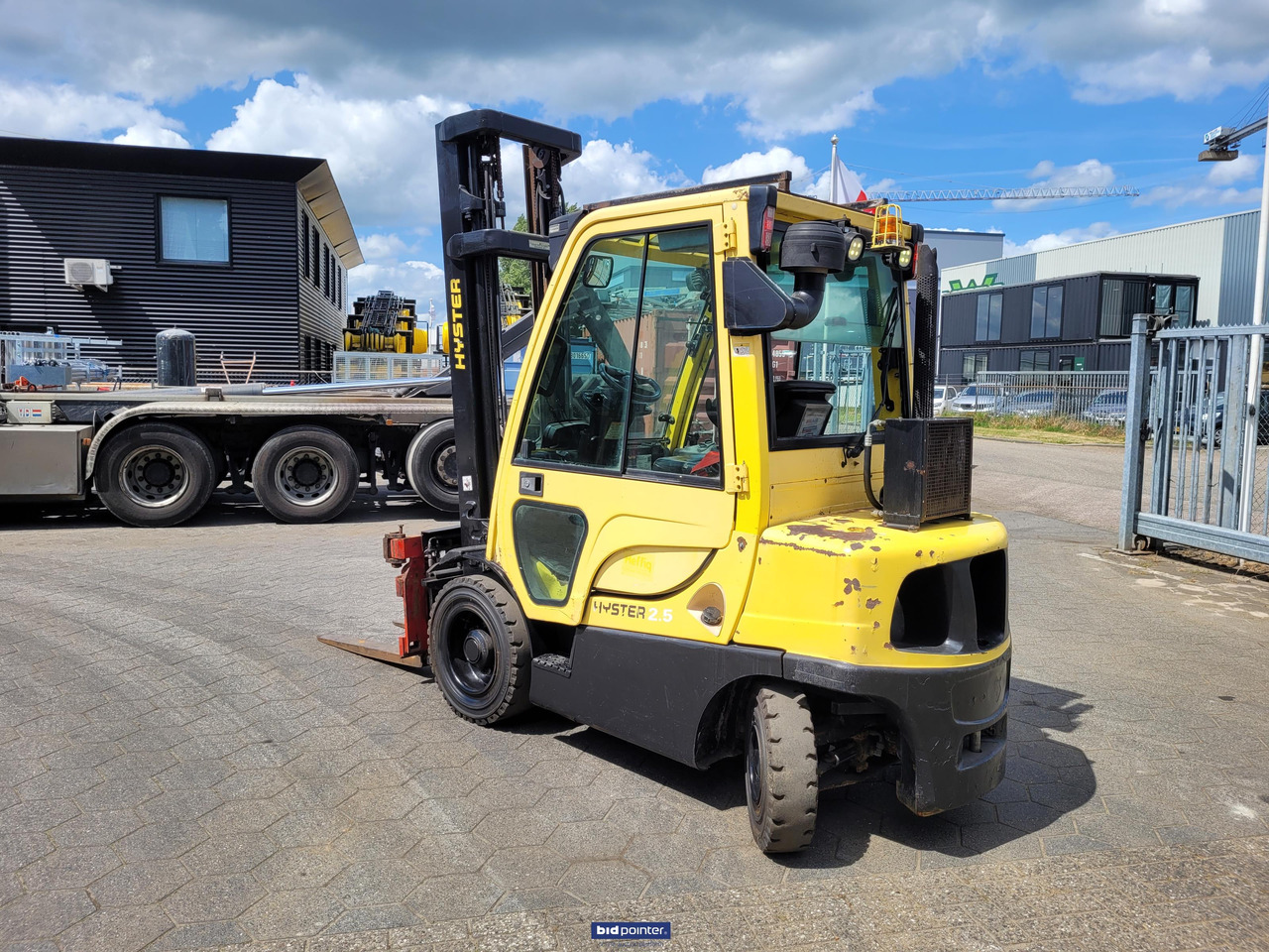 HYSTER 2.5T DIESEL HEFTRUCK met rotator. - 디젤 지게차 : 사진 3 HYSTER 2.5T DIESEL HEFTRUCK met rotator. - 디젤 지게차 : 사진 3