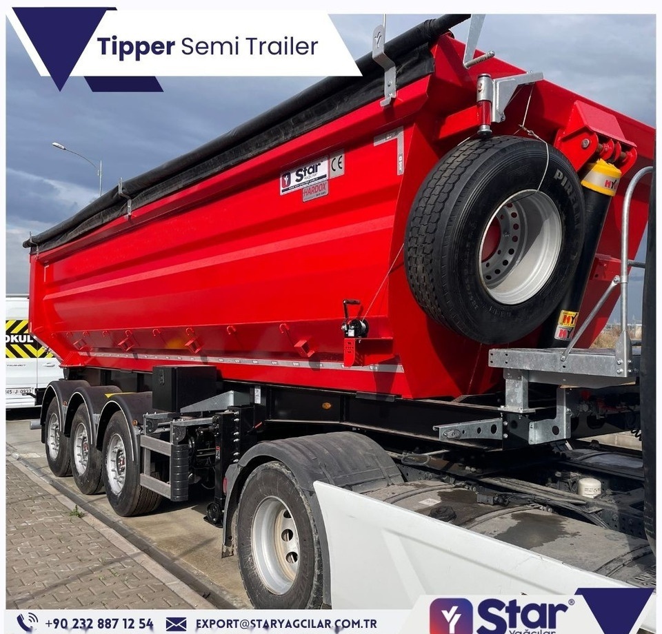 STAR YAGCILAR SY Tipper semi trailer - 덤프 세미 트레일러 : 사진 3 STAR YAGCILAR SY Tipper semi trailer - 덤프 세미 트레일러 : 사진 3