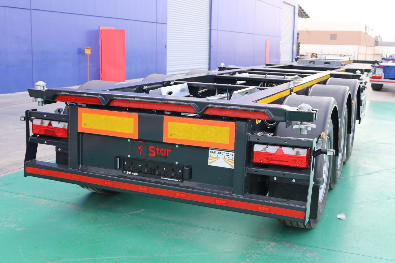 Star Yagcilar Telescopic container carrier - 컨테이너 운반 장치/ 스와프 보디 세미 트레일러 : 사진 1 Star Yagcilar Telescopic container carrier - 컨테이너 운반 장치/ 스와프 보디 세미 트레일러 : 사진 1
