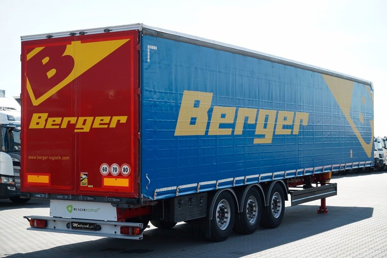 BERGER ECOTRAIL / FIRANKA / STANDARD / SUPER LEK - 커튼사이더 트레일러 : 사진 4 BERGER ECOTRAIL / FIRANKA / STANDARD / SUPER LEK - 커튼사이더 트레일러 : 사진 4