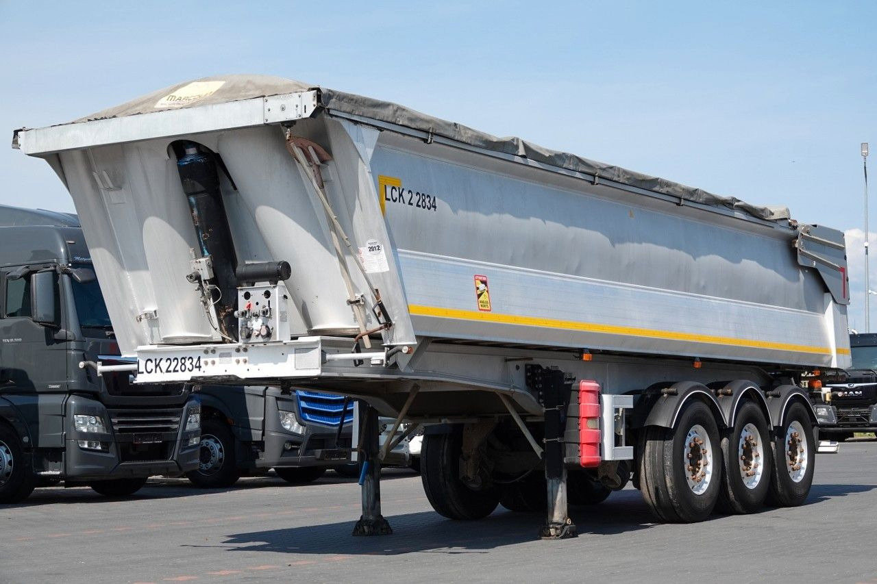 Benalu WYWROTKA 27 m3 / ALUMINIOWA / HYDRAULICZNA KLAPA - 덤프 세미 트레일러 : 사진 3 Benalu WYWROTKA 27 m3 / ALUMINIOWA / HYDRAULICZNA KLAPA - 덤프 세미 트레일러 : 사진 3