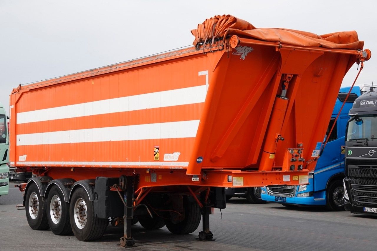 Benalu WYWROTKA 33 m3 / KLAPO-DRZWI / WAGA: 5500 KG / A - 덤프 세미 트레일러 : 사진 1 Benalu WYWROTKA 33 m3 / KLAPO-DRZWI / WAGA: 5500 KG / A - 덤프 세미 트레일러 : 사진 1