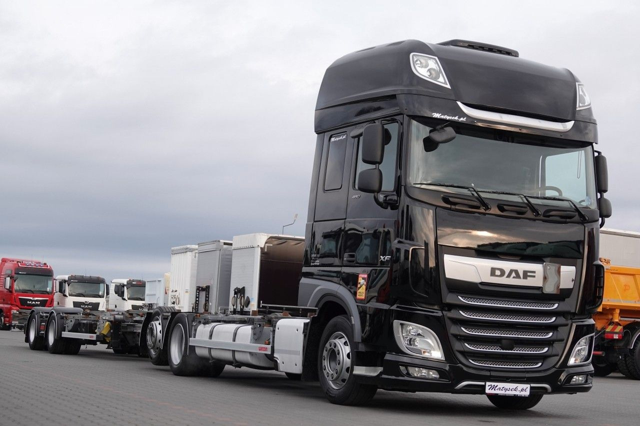 DAF XF 480 / BDF / ZESTAW TANDEM / 2019 / PO KONTRAK - 컨테이너 운반 장치/ 스와프 보디 트럭 : 사진 2 DAF XF 480 / BDF / ZESTAW TANDEM / 2019 / PO KONTRAK - 컨테이너 운반 장치/ 스와프 보디 트럭 : 사진 2