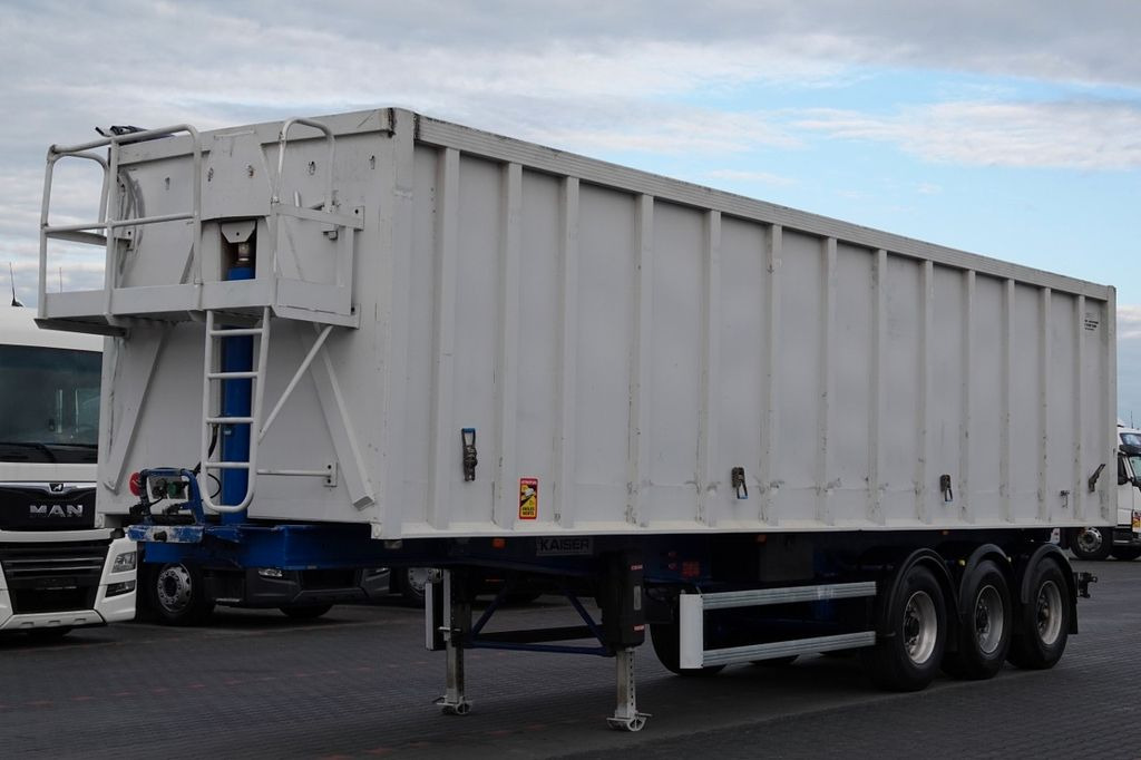 Kaiser WYWROTKA 55 m3 / ALUMINIOWA / WAGA: 5900 KG / SP - 커튼사이더 세미 트레일러 : 사진 2 Kaiser WYWROTKA 55 m3 / ALUMINIOWA / WAGA: 5900 KG / SP - 커튼사이더 세미 트레일러 : 사진 2