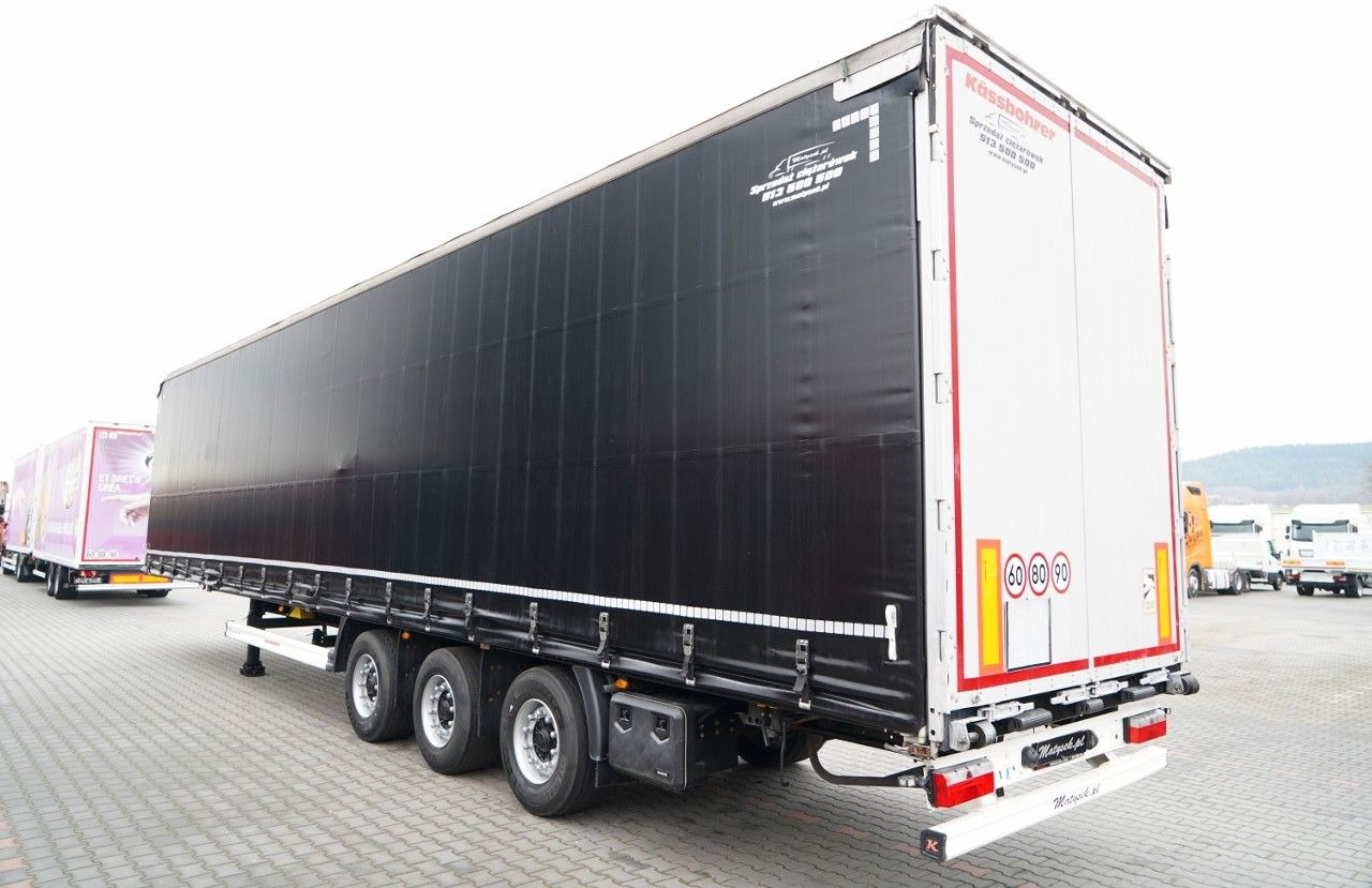 Kässbohrer FIRANKA / MEGA / DACH PODNOSZONY / LOW DECK / 2 - 커튼사이더 세미 트레일러 : 사진 5 Kässbohrer FIRANKA / MEGA / DACH PODNOSZONY / LOW DECK / 2 - 커튼사이더 세미 트레일러 : 사진 5