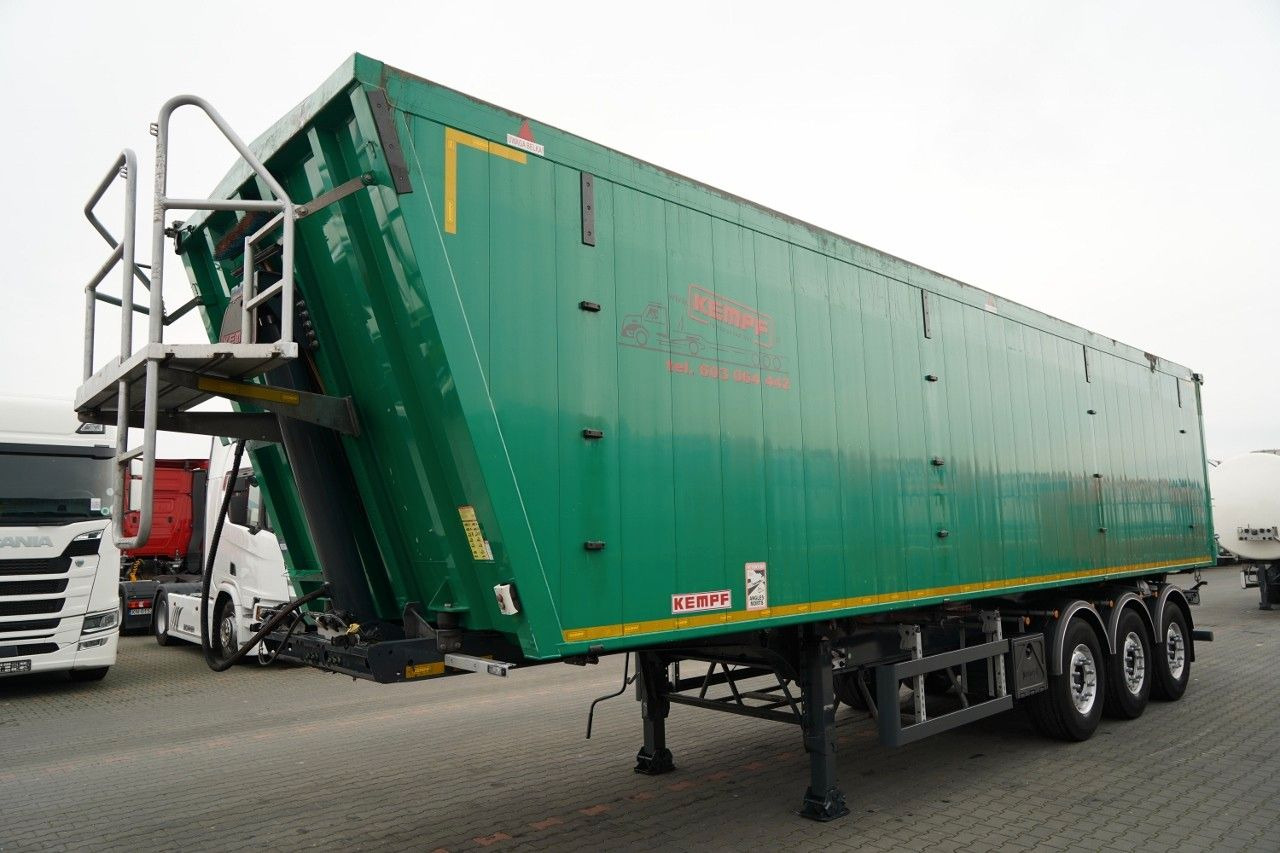 Kempf WYWROTKA 60m3 / KLAPO DRZWI / OŚ PODNOSZONA / 20 - 덤프 세미 트레일러 : 사진 4 Kempf WYWROTKA 60m3 / KLAPO DRZWI / OŚ PODNOSZONA / 20 - 덤프 세미 트레일러 : 사진 4