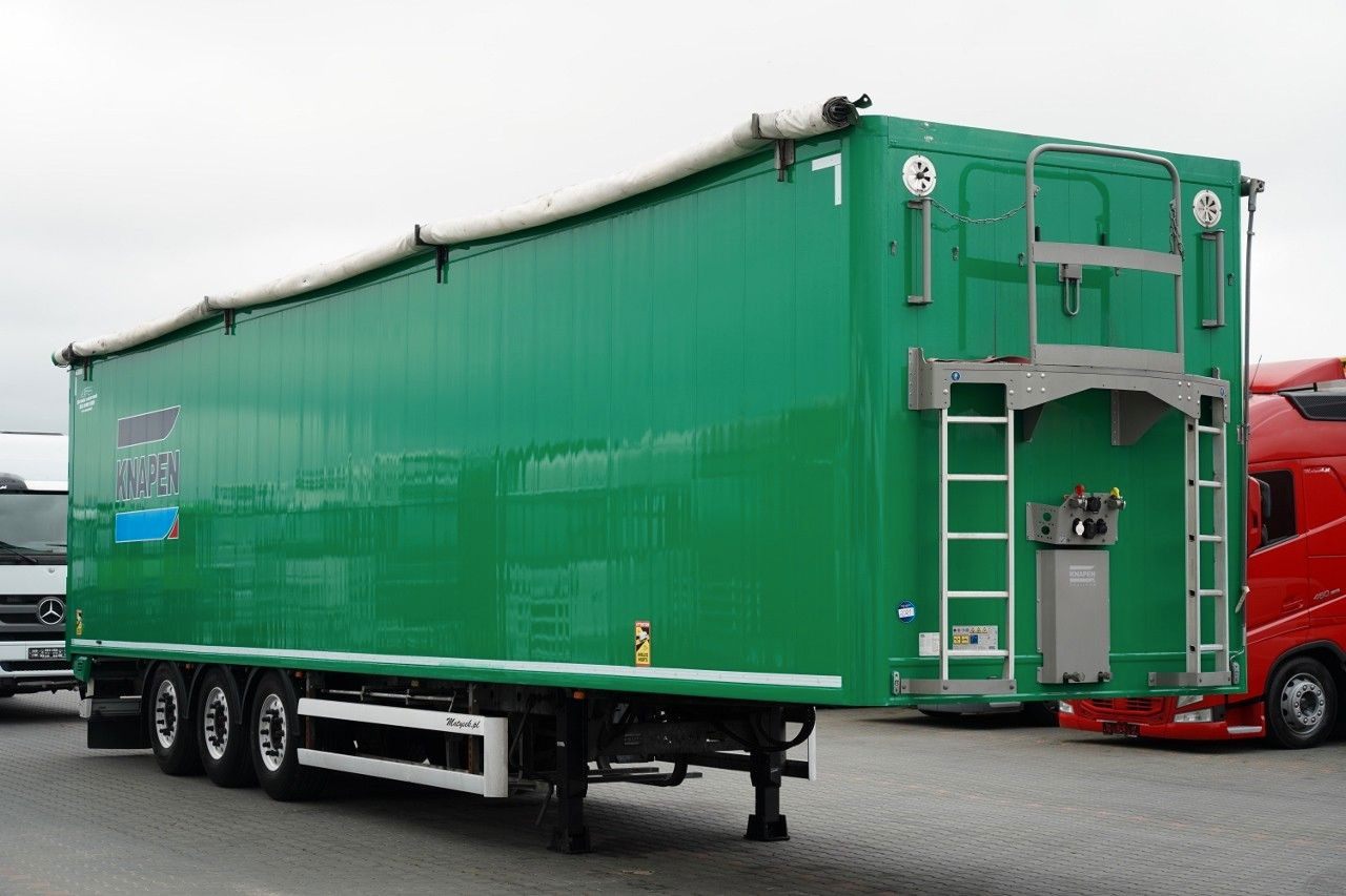 Knapen RUCHOMA PODŁOGA / WALKING FLOOR / 90 m3 / 2021 - 워킹 플로어 세미 트레일러 : 사진 1 Knapen RUCHOMA PODŁOGA / WALKING FLOOR / 90 m3 / 2021 - 워킹 플로어 세미 트레일러 : 사진 1