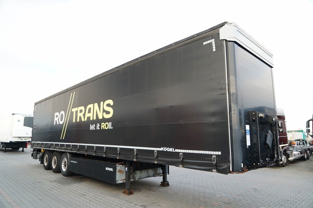 Kögel FIRANKA / STANDARD / KOSZ NA PALETY - 커튼사이더 세미 트레일러 : 사진 2 Kögel FIRANKA / STANDARD / KOSZ NA PALETY - 커튼사이더 세미 트레일러 : 사진 2