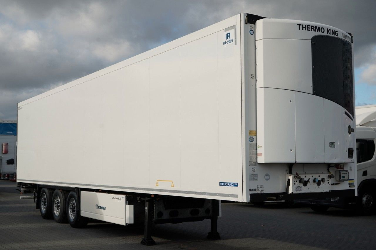 Krone CHŁODNIA / THERMO KING SLX 400 / DOPPELSTOCK / K - 냉동 세미 트레일러 : 사진 1 Krone CHŁODNIA / THERMO KING SLX 400 / DOPPELSTOCK / K - 냉동 세미 트레일러 : 사진 1