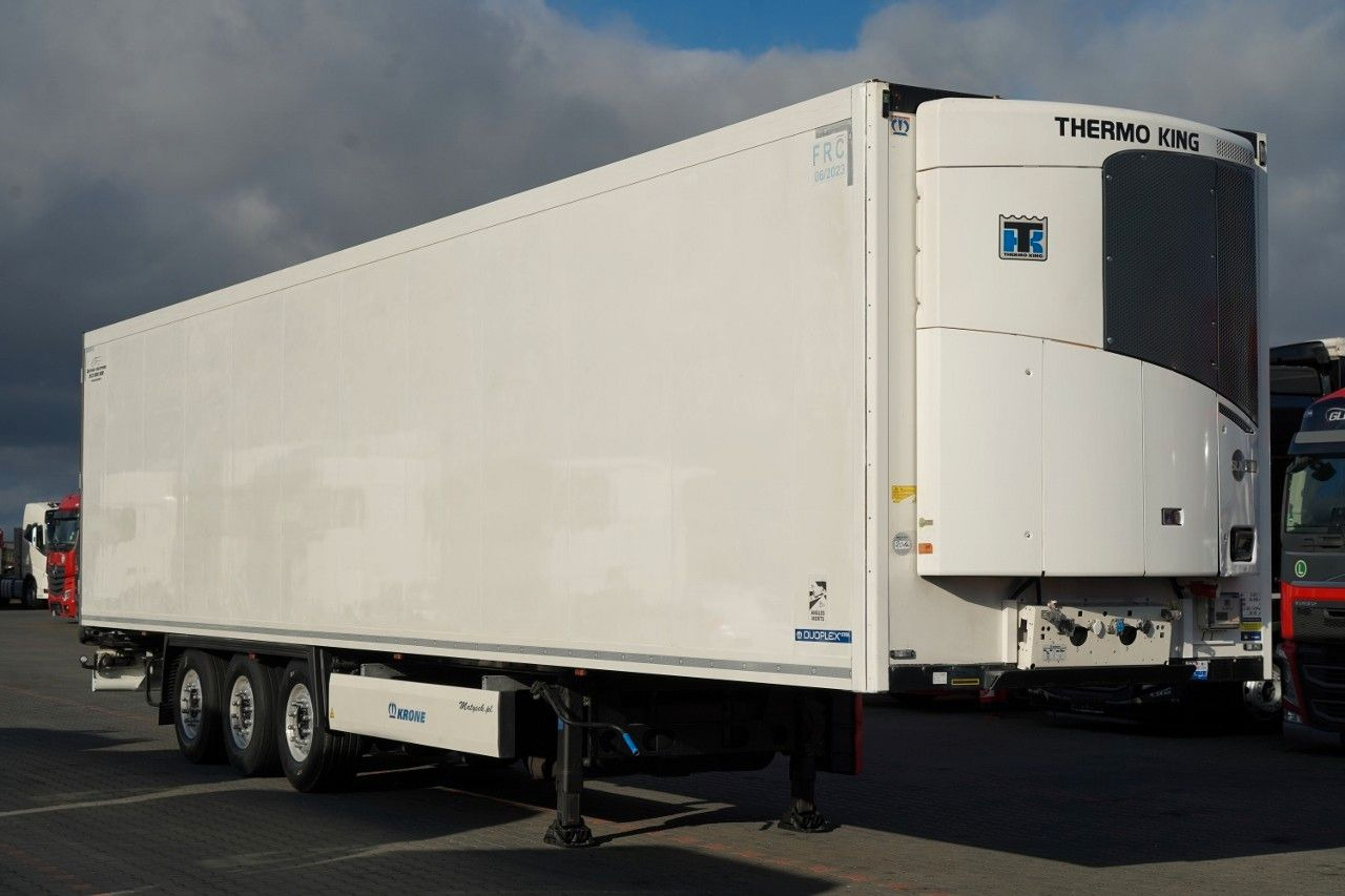 Krone CHŁODNIA / THERMO KING SLXI SPECTRUM / OŚ PODNO - 냉동 세미 트레일러 : 사진 1 Krone CHŁODNIA / THERMO KING SLXI SPECTRUM / OŚ PODNO - 냉동 세미 트레일러 : 사진 1