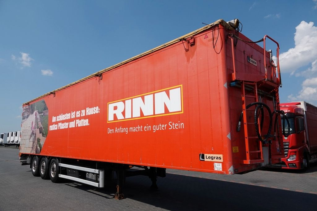 워킹 플로어 세미 트레일러 Legras / RUCHOMA PODŁOGA / WALKING FLOOR / 92 m3 / PODŁ : 사진 12