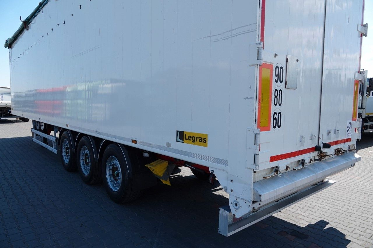 워킹 플로어 세미 트레일러 Legras RUCHOMA PODŁOGA / WALKING FLOOR / 98 m3 / OPONY : 사진 7 워킹 플로어 세미 트레일러 Legras RUCHOMA PODŁOGA / WALKING FLOOR / 98 m3 / OPONY : 사진 7