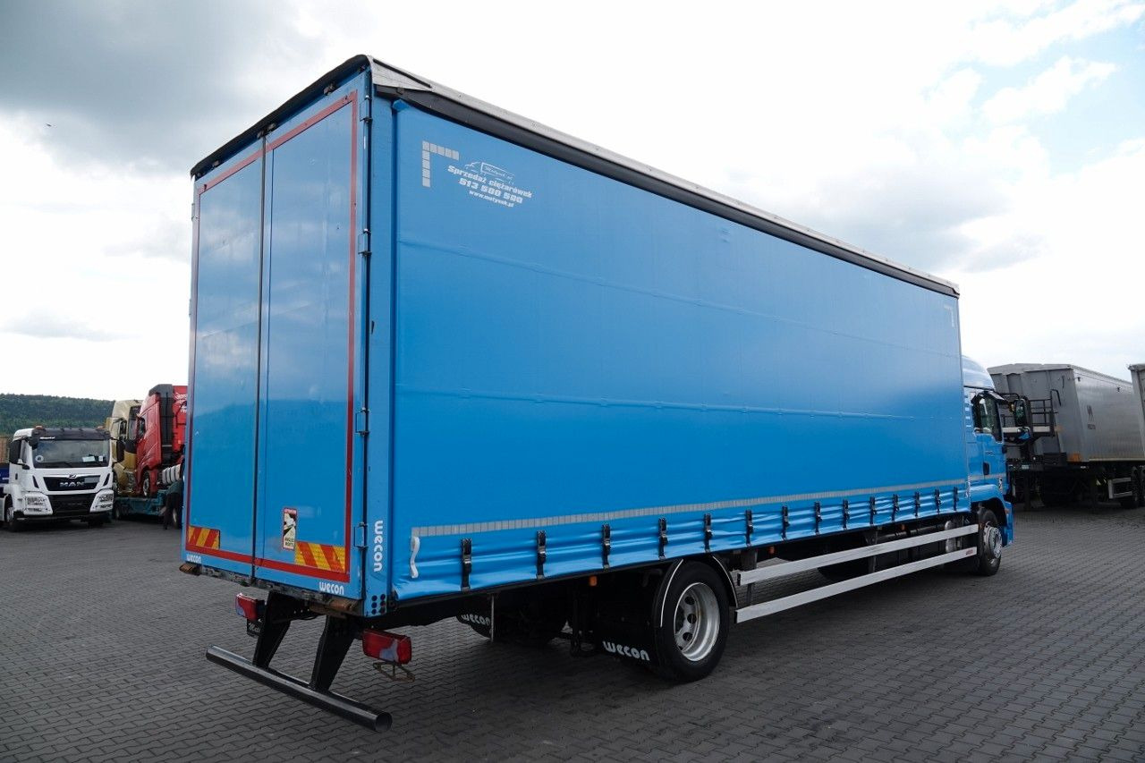 MAN TGM 18.290 / 6x2 / FIRANKA - 8,9 m / SOLÓWKA / - 커튼사이더 트럭 : 사진 3 MAN TGM 18.290 / 6x2 / FIRANKA - 8,9 m / SOLÓWKA / - 커튼사이더 트럭 : 사진 3