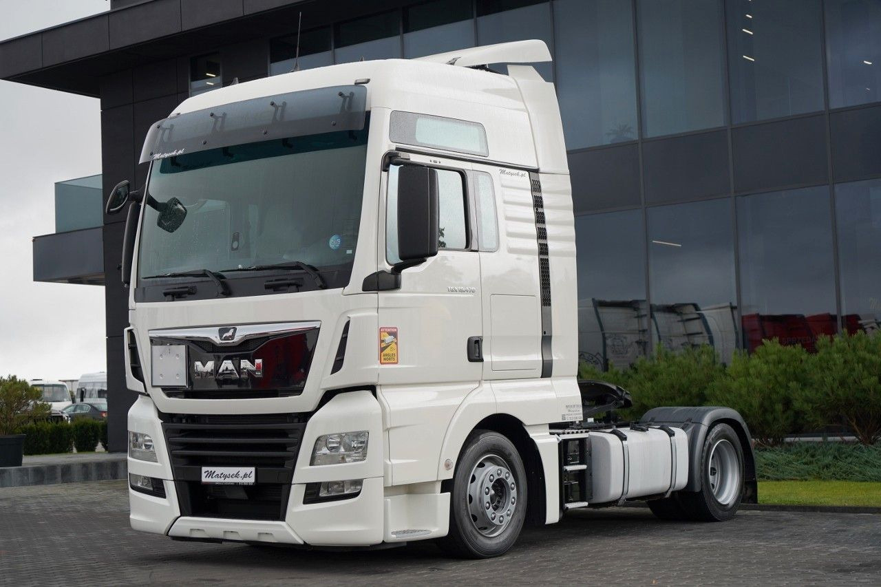 트랙터 유닛 MAN TGX 18.470 / LOW DECK / MEGA / REGULOWANE SIODŁO : 사진 1