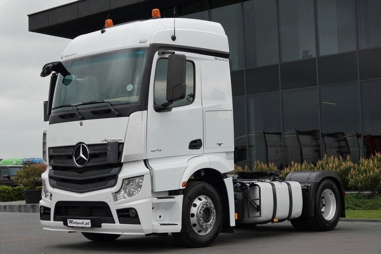 Mercedes-Benz ACTROS 1843 / RETARDER / ALUFELGI / EURO 6 / SPR - 트랙터 유닛 : 사진 1 Mercedes-Benz ACTROS 1843 / RETARDER / ALUFELGI / EURO 6 / SPR - 트랙터 유닛 : 사진 1