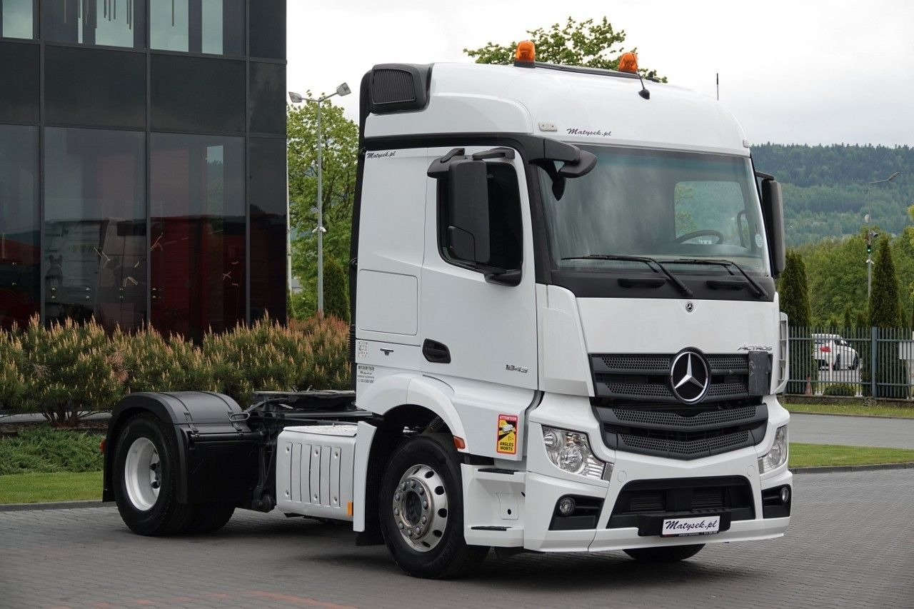 Mercedes-Benz ACTROS 1843 / RETARDER / ALUFELGI / EURO 6 / SPR - 트랙터 유닛 : 사진 2 Mercedes-Benz ACTROS 1843 / RETARDER / ALUFELGI / EURO 6 / SPR - 트랙터 유닛 : 사진 2