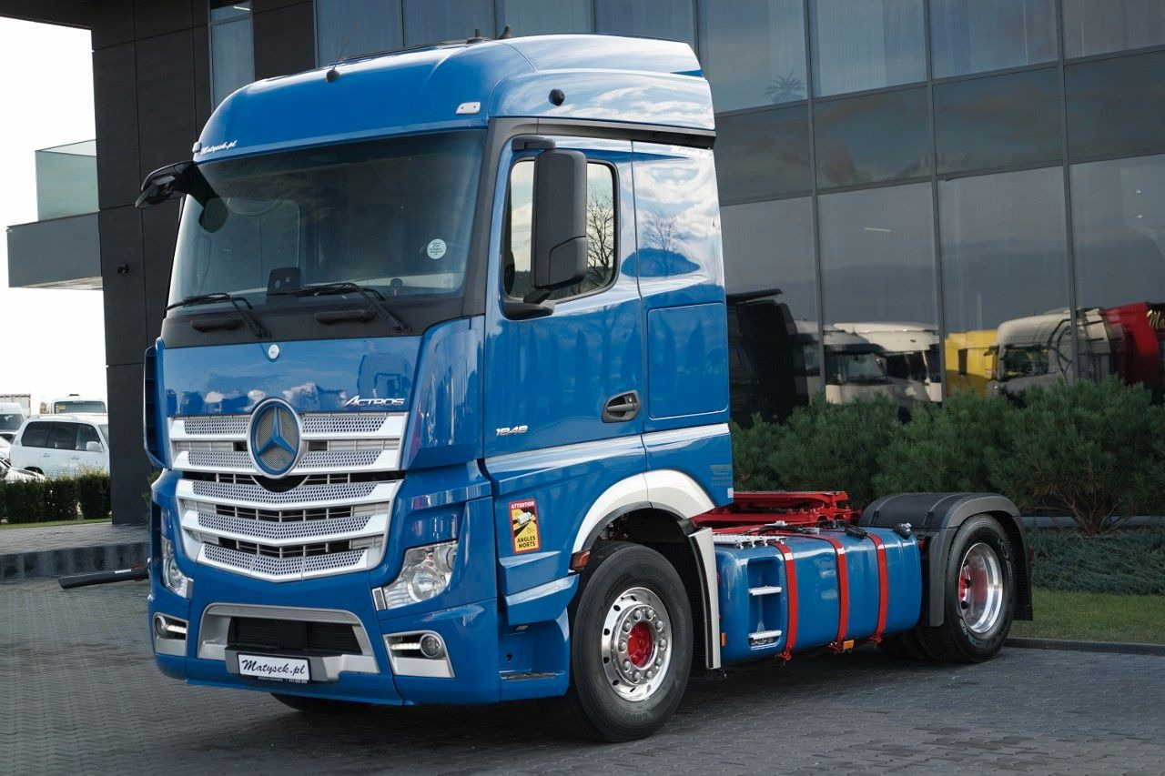 Mercedes-Benz ACTROS 1848 / STREAM SPACE / 2019 / ALUFELGI - 트랙터 유닛 : 사진 2 Mercedes-Benz ACTROS 1848 / STREAM SPACE / 2019 / ALUFELGI - 트랙터 유닛 : 사진 2
