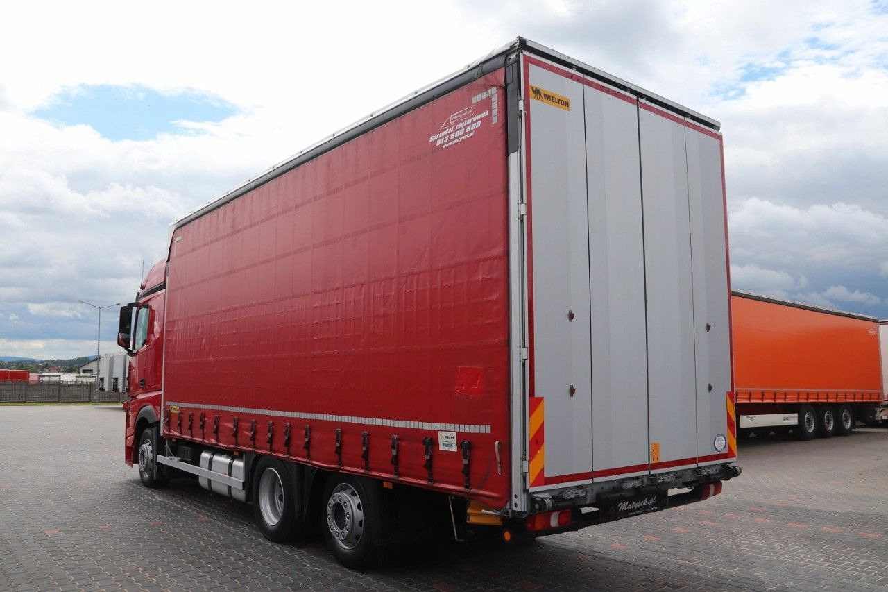 Mercedes-Benz ACTROS 2548 / ZESTAW TANDEM 120 M3 / PRZEJAZDOWY - 커튼사이더 트럭 : 사진 2 Mercedes-Benz ACTROS 2548 / ZESTAW TANDEM 120 M3 / PRZEJAZDOWY - 커튼사이더 트럭 : 사진 2