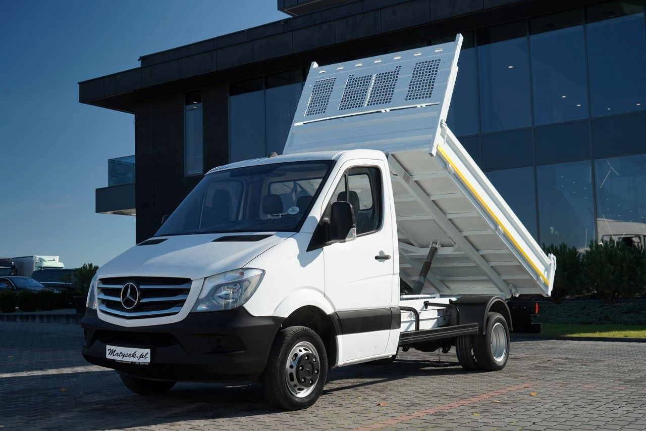 Mercedes-Benz SPRINTER / WYWROTKA - 3,5M / BLIŹNIAK / MANUAL / - 덤프 밴 : 사진 1 Mercedes-Benz SPRINTER / WYWROTKA - 3,5M / BLIŹNIAK / MANUAL / - 덤프 밴 : 사진 1