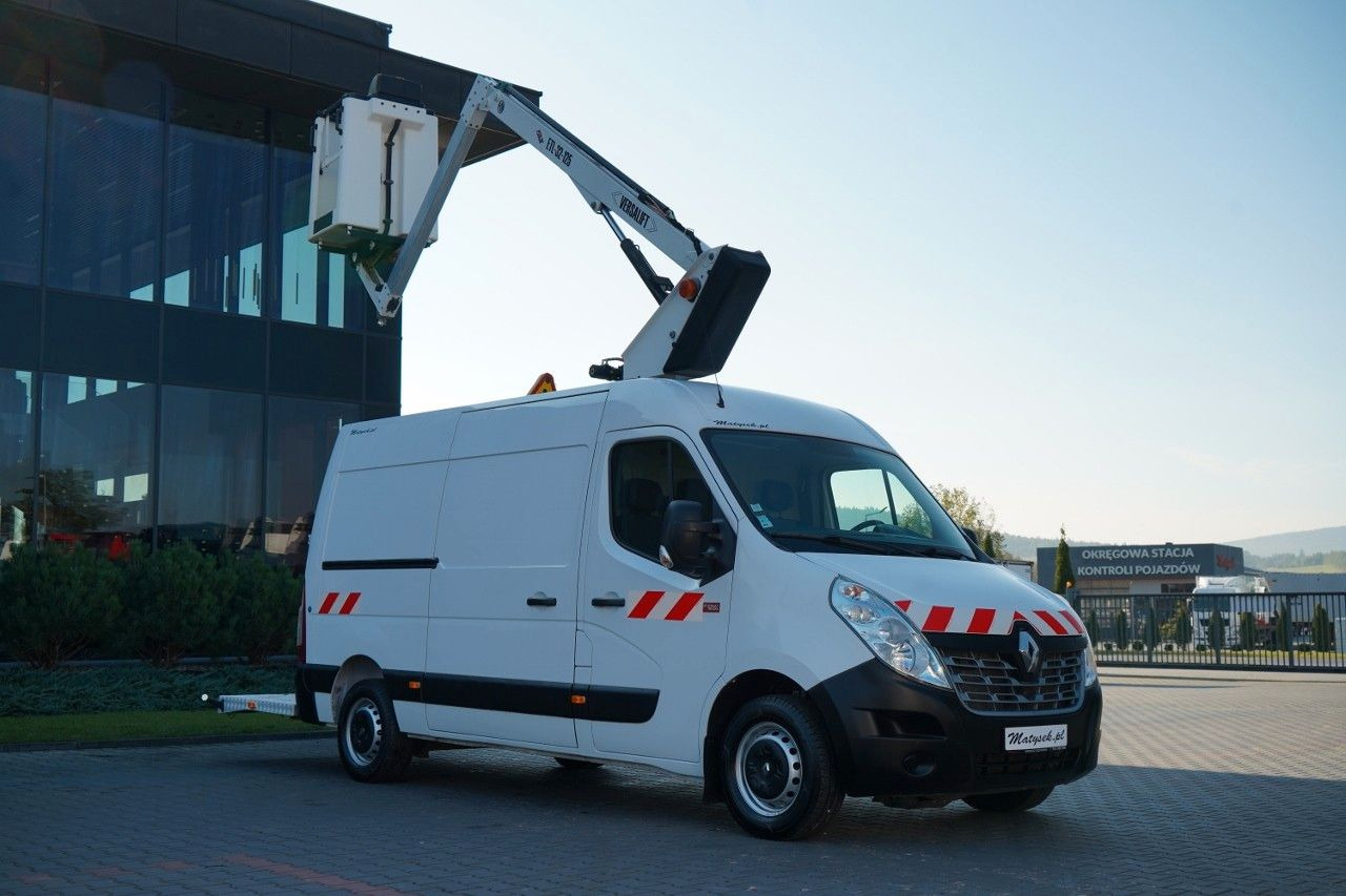 Renault MASTER / PODNOŚNIK KOSZOWY - 10.5 m / BLASZAK + - 트럭 탑재 고가작업 플랫폼 : 사진 2 Renault MASTER / PODNOŚNIK KOSZOWY - 10.5 m / BLASZAK + - 트럭 탑재 고가작업 플랫폼 : 사진 2