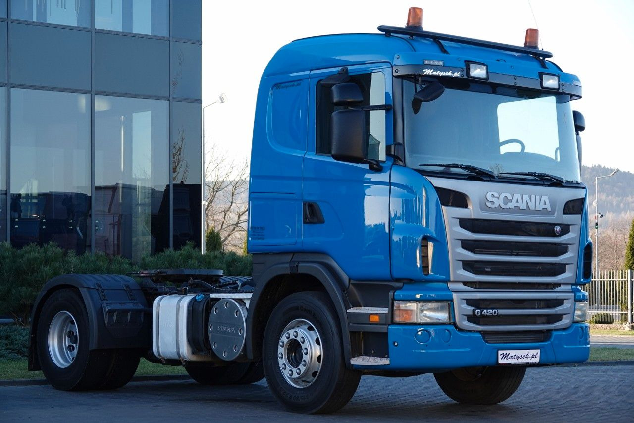 Scania G 420 / RETARDER / HYDRAULIKA / NISKA KABINA / Scania G 420 / RETARDER / HYDRAULIKA / NISKA KABINA / E - 트랙터 유닛 : 사진 1 Scania G 420 / RETARDER / HYDRAULIKA / NISKA KABINA / Scania G 420 / RETARDER / HYDRAULIKA / NISKA KABINA / E - 트랙터 유닛 : 사진 1