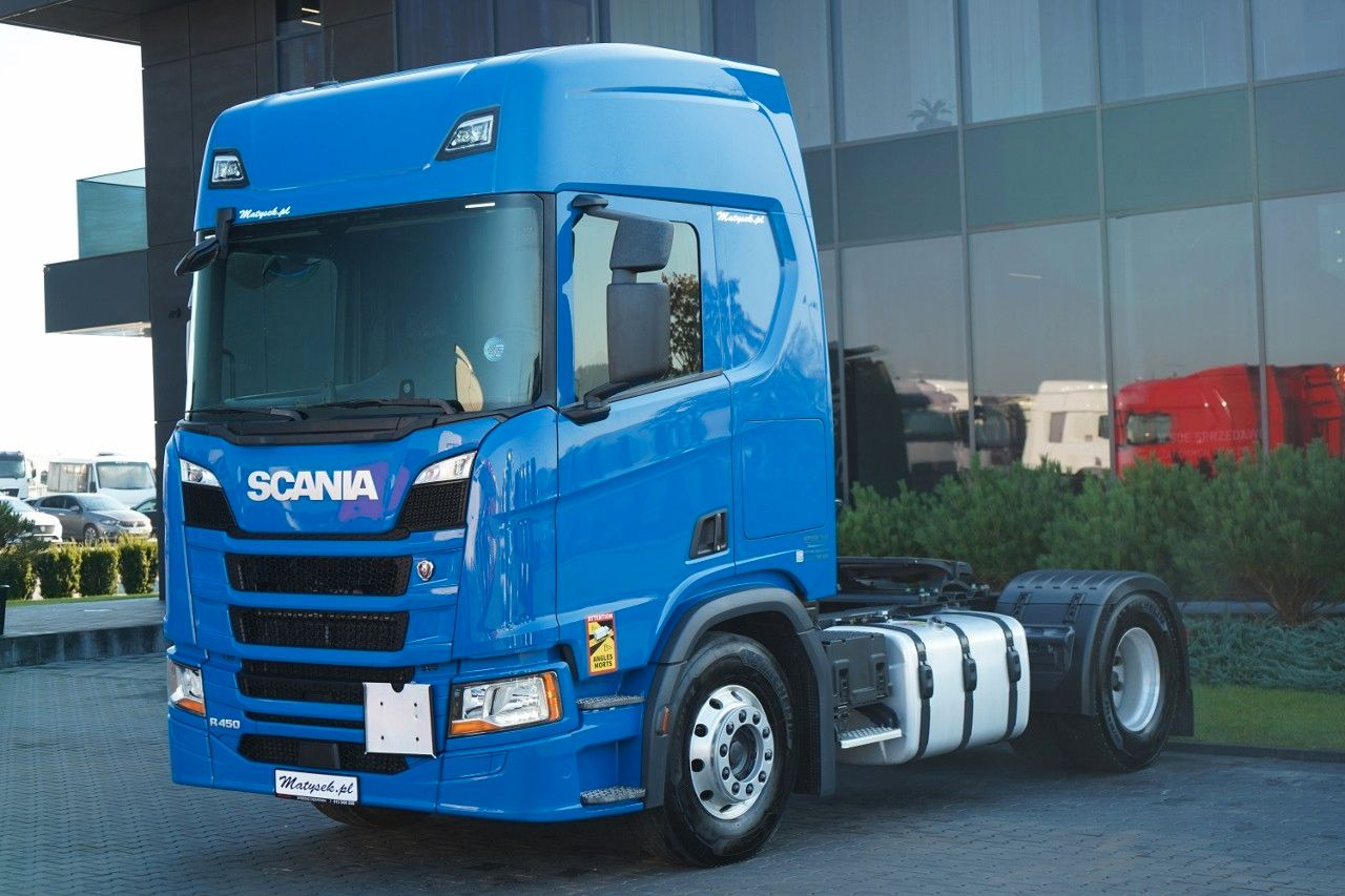 Scania R 450 / HYDRAULIKA / PEŁNY ADR / RETARDER / I-PA - 트랙터 유닛 : 사진 1 Scania R 450 / HYDRAULIKA / PEŁNY ADR / RETARDER / I-PA - 트랙터 유닛 : 사진 1