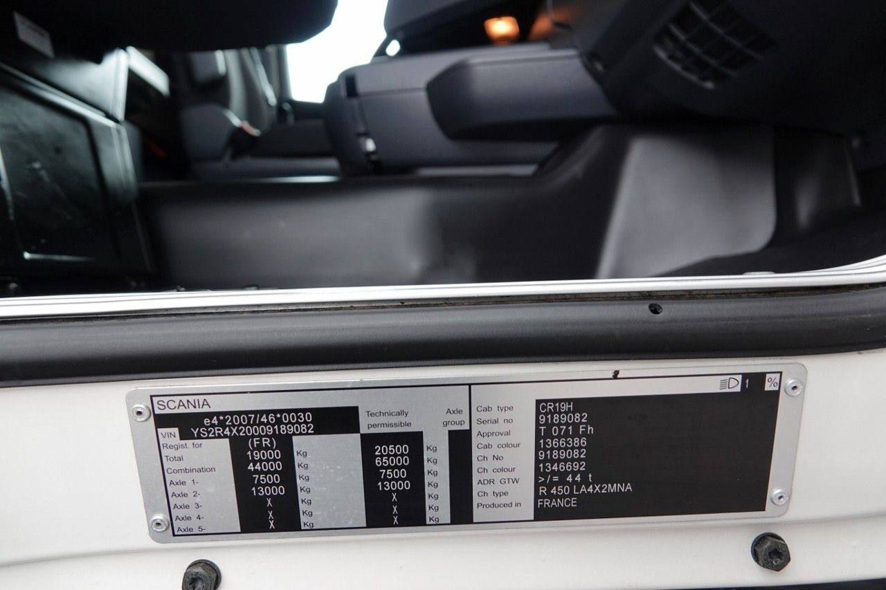 트랙터 유닛 Scania R 450 / RETARDER / I-PARK COOL / EURO 6 / SPROWA : 사진 18