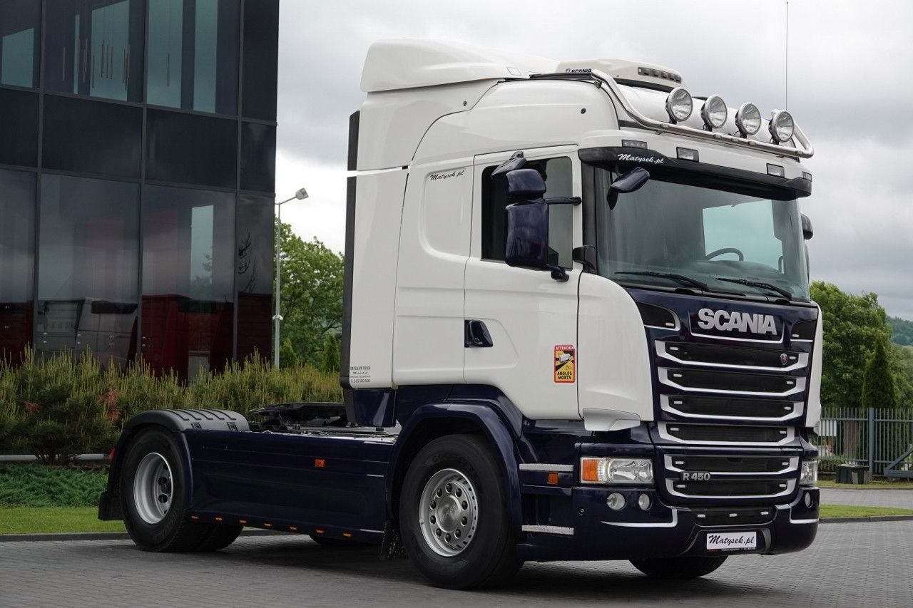 Scania R 450 / RETARDER / I-PARK COOL / EURO 6 / SPROWA - 트랙터 유닛 : 사진 2 Scania R 450 / RETARDER / I-PARK COOL / EURO 6 / SPROWA - 트랙터 유닛 : 사진 2