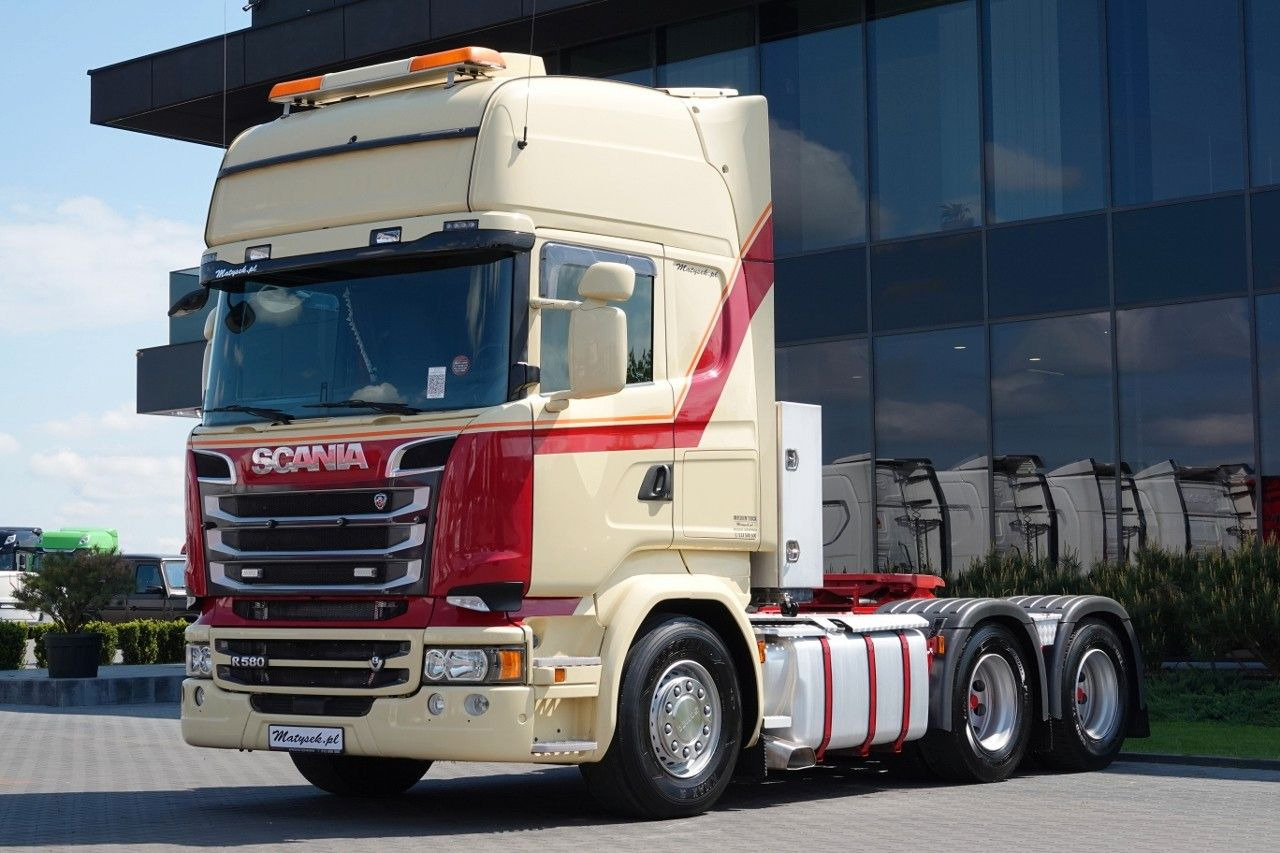 Scania R 580 / V8 / 6x4 / DMC: 95.000 KG / I-PARK COOL/ Scania R 580 / V8 / 6x4 / DMC: 95.000 KG / I-PARK COOL/ - 트랙터 유닛 : 사진 1 Scania R 580 / V8 / 6x4 / DMC: 95.000 KG / I-PARK COOL/ Scania R 580 / V8 / 6x4 / DMC: 95.000 KG / I-PARK COOL/ - 트랙터 유닛 : 사진 1