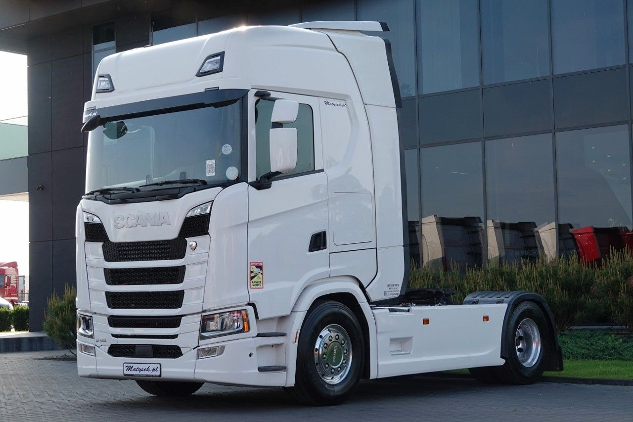 Scania S 450 / RETARDER / I-PARK COOL/ OPONY 100 % / PO - 트랙터 유닛 : 사진 1 Scania S 450 / RETARDER / I-PARK COOL/ OPONY 100 % / PO - 트랙터 유닛 : 사진 1