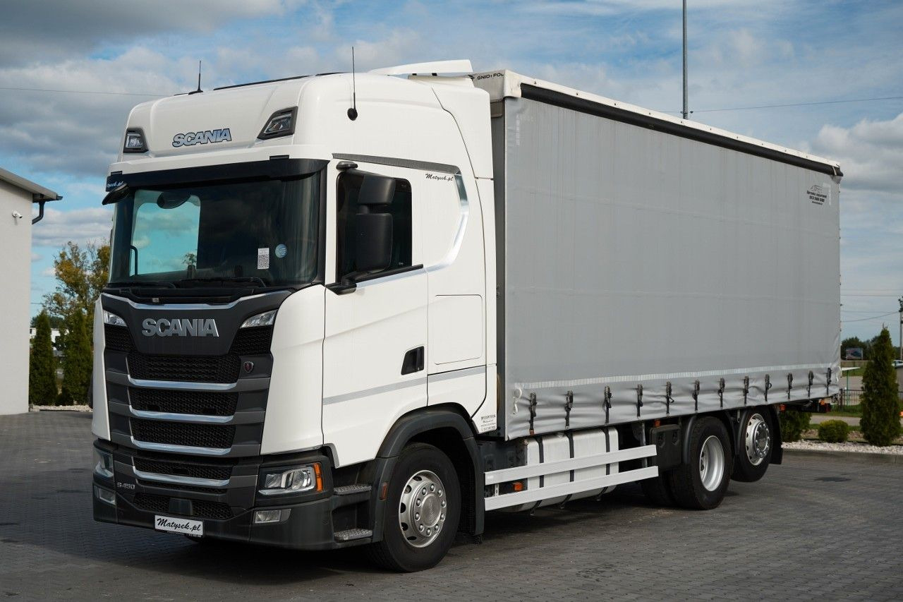 Scania S 450 / SOLÓWKA / 6X2 / OŚ PODNOSZONA / 2019 / - 커튼사이더 트럭 : 사진 2 Scania S 450 / SOLÓWKA / 6X2 / OŚ PODNOSZONA / 2019 / - 커튼사이더 트럭 : 사진 2