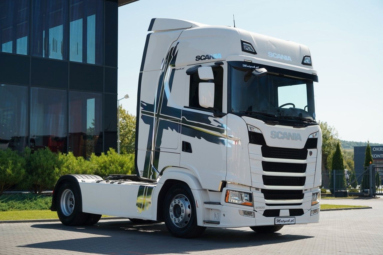 Scania S 500 / RETARDER / FULL AIRMATIC / OPONY 100% / - 트랙터 유닛 : 사진 1 Scania S 500 / RETARDER / FULL AIRMATIC / OPONY 100% / - 트랙터 유닛 : 사진 1