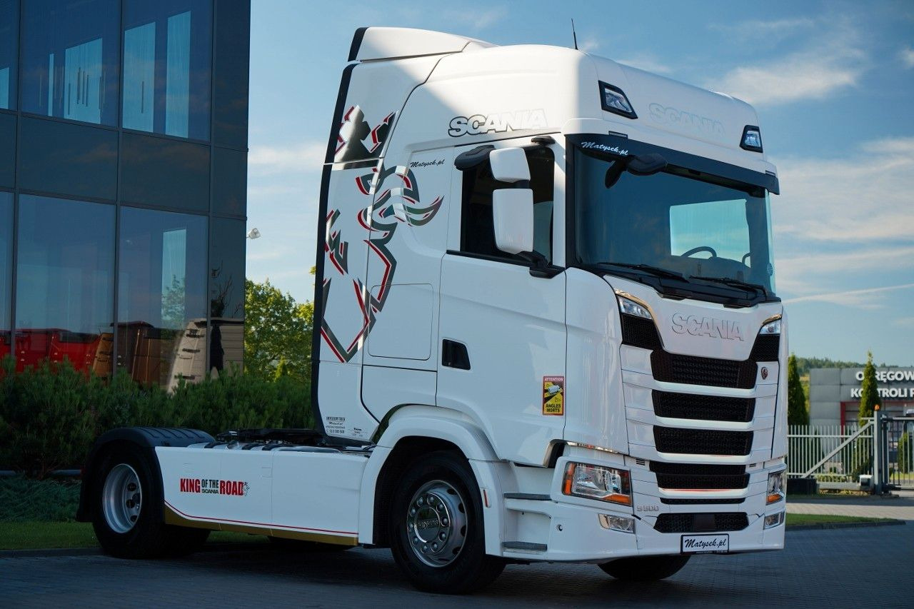 Scania S 500 / RETARDER / FULL AIRMATIC / OPONY 100% / - 트랙터 유닛 : 사진 1 Scania S 500 / RETARDER / FULL AIRMATIC / OPONY 100% / - 트랙터 유닛 : 사진 1