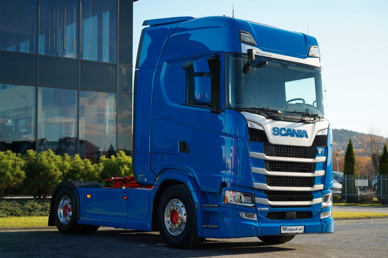 Scania S 500 / RETARDER / I-PARK COOL / ALUFELGI - 트랙터 유닛 : 사진 1 Scania S 500 / RETARDER / I-PARK COOL / ALUFELGI - 트랙터 유닛 : 사진 1