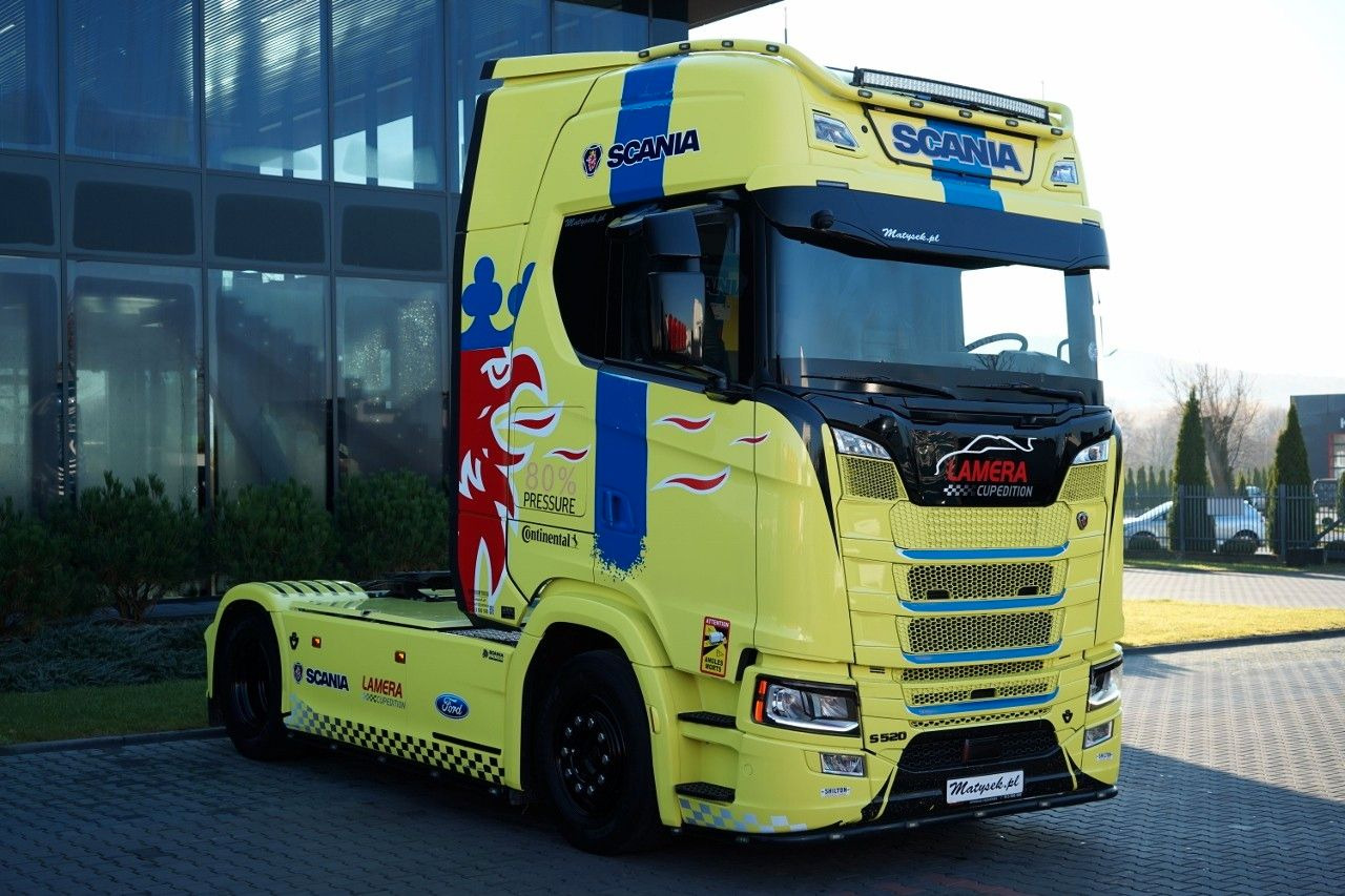 Scania S 520 / V8 / RETARDER / I-PARK COOL / FULL AIRM - 트랙터 유닛 : 사진 4 Scania S 520 / V8 / RETARDER / I-PARK COOL / FULL AIRM - 트랙터 유닛 : 사진 4