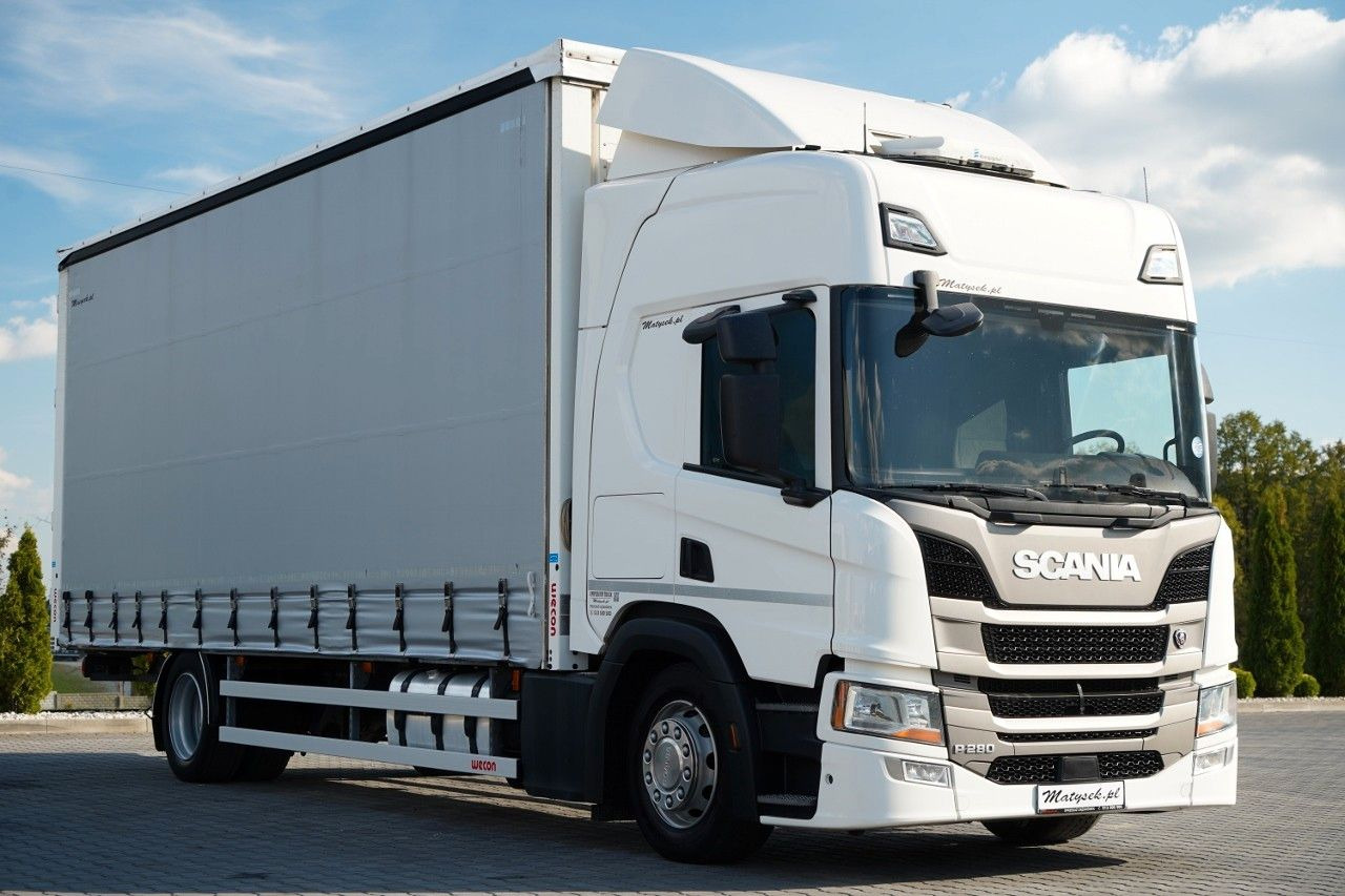 Scania SCANIA P 280 / SOLÓWKA / 4X2 / MEGA / I-PARK CO - 커튼사이더 트럭 : 사진 1 Scania SCANIA P 280 / SOLÓWKA / 4X2 / MEGA / I-PARK CO - 커튼사이더 트럭 : 사진 1
